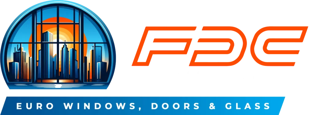 FDC Glass Group Logo White Text
