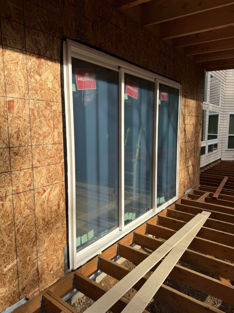 Brand New Sliding Windows Installed
