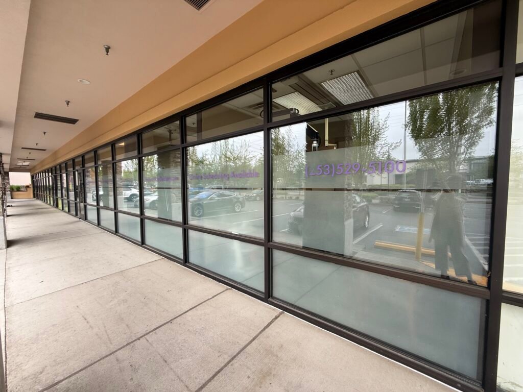 Commercial Building With Large Windows