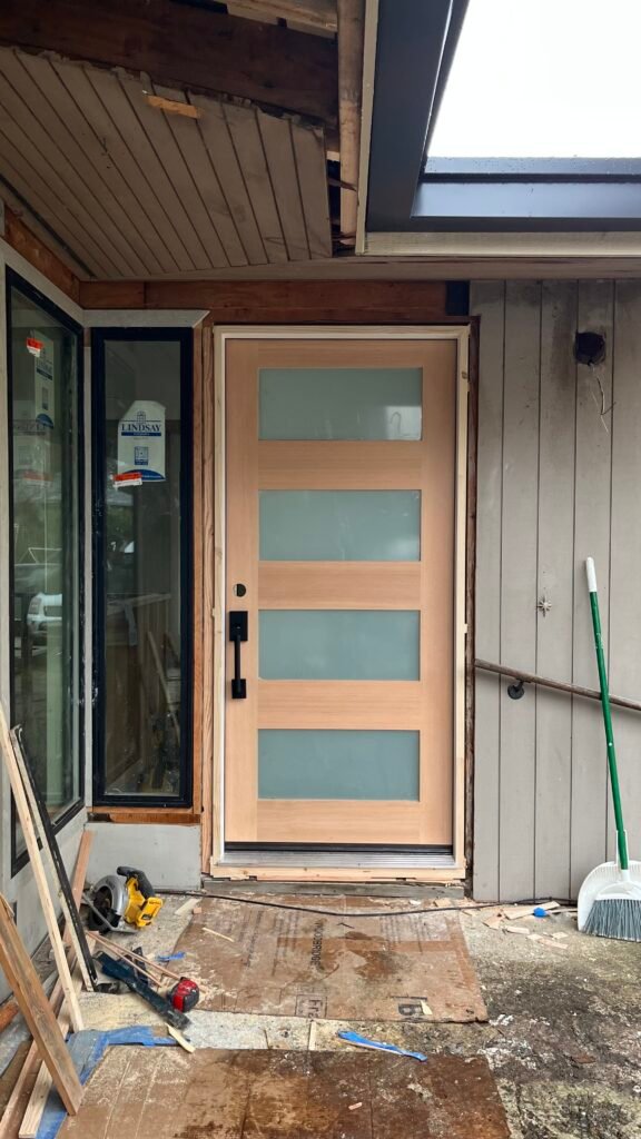 Door Installed On New Home